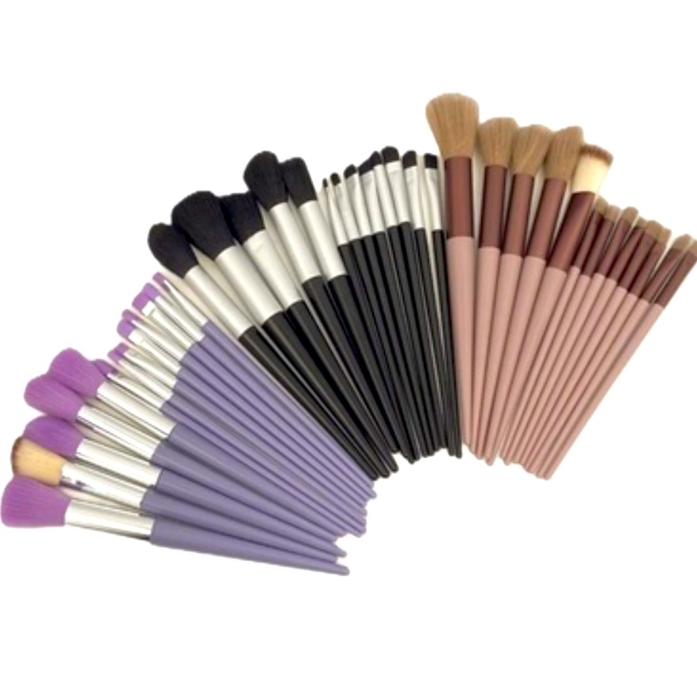 NWT 13 Piece Makeup Brush Set With Storage Bag - Picture 7 of 16